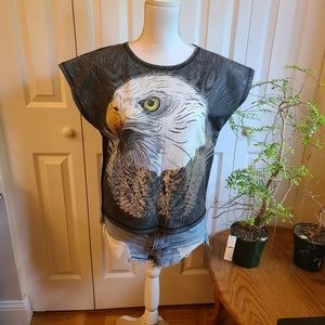 Womens Short Sleeve Sequined